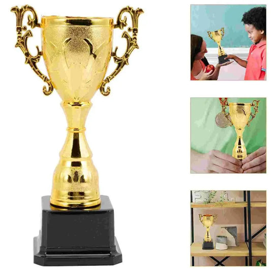 Soccer Competition Gold Trophy Awards School Rewarding Supply