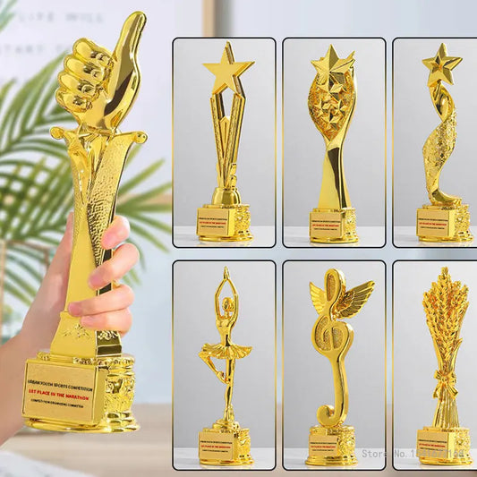 Children's Singing and Dancing Competition, Thumb Mental Arithmetic Award, Home Decoration Trophy