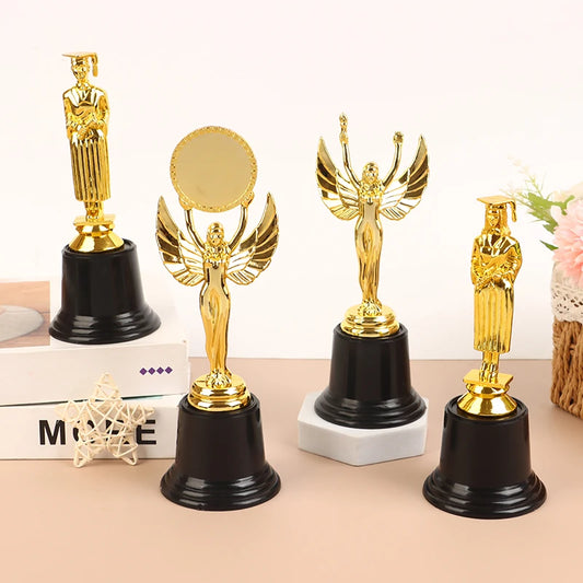 Mini Male Female Doctoral Scholars Trophy Cup Prize Cup Early Educational Toys Reading Learning Award Gifts
