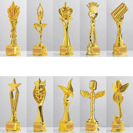 Children's Singing and Dancing Competition, Thumb Mental Arithmetic Award, Home Decoration Trophy