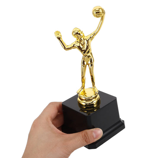 Golden Volleyball Trophy Award  Cups Mini Trophies Competition Reward
