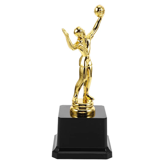 Golden Volleyball Trophy Award  Cups Mini Trophies Competition Reward