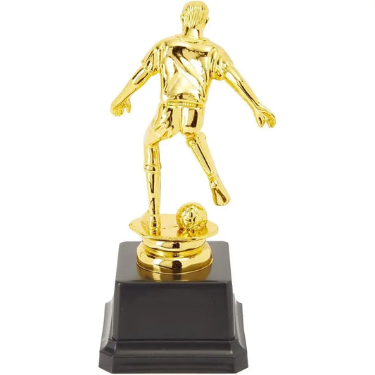 Soccer Trophies Golden Plastic Model Craft Souvenirs Creative Championship Games